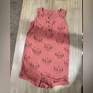 Disney Little Sleepies Play Collection Simba Romper